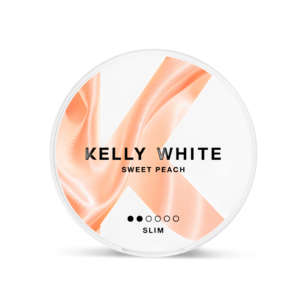 Kelly White Sweet Peach (4 mg/pouch)